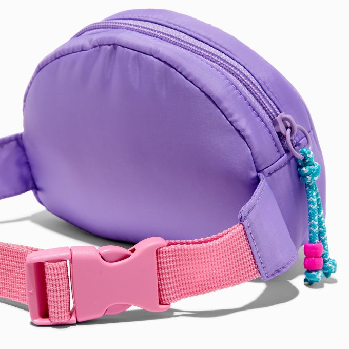 Claire's Club Puffy Rainbow Belt Bag