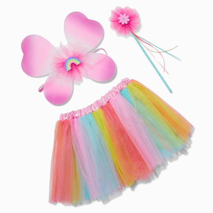 Claire's Club Rainbow Daisy Dress Up Set - 3 Pack