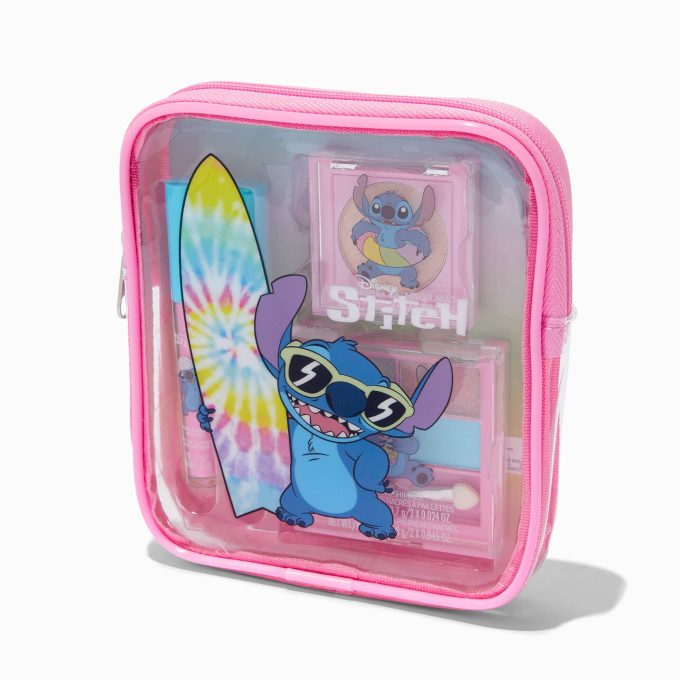Disney Stitch Claire's Exclusive Summer Makeup Set Pouch
