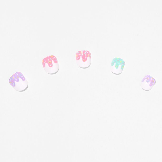 Claire's Club Birthday Vegan Press On Faux Nail Party Pack - 6 Pack