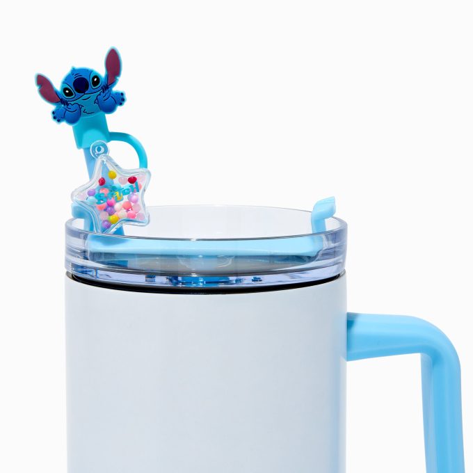 Disney Stitch Claire's Exclusive Summer Straw Covers - 2 Pack
