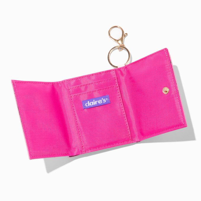 Cherry White Trifold Wallet