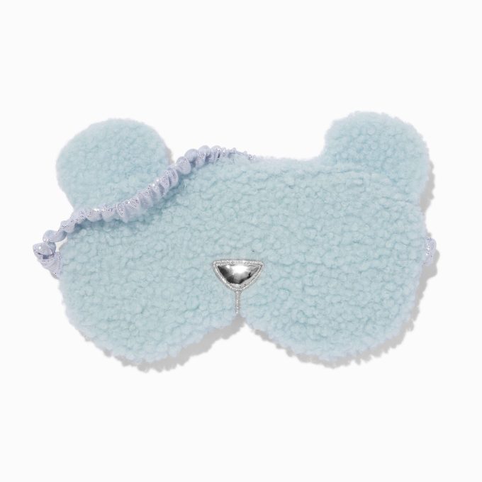 Blue Bear Sherpa Sleeping Mask