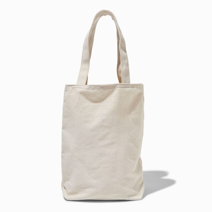 DIY Cream Tote Bag
