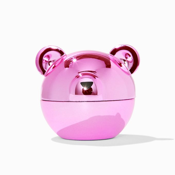 Pink Chrome Bear Lip Balm