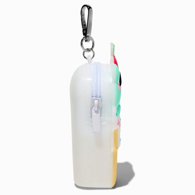 Ice Cream Frog Mini Mart Jelly Coin Purse Keychain