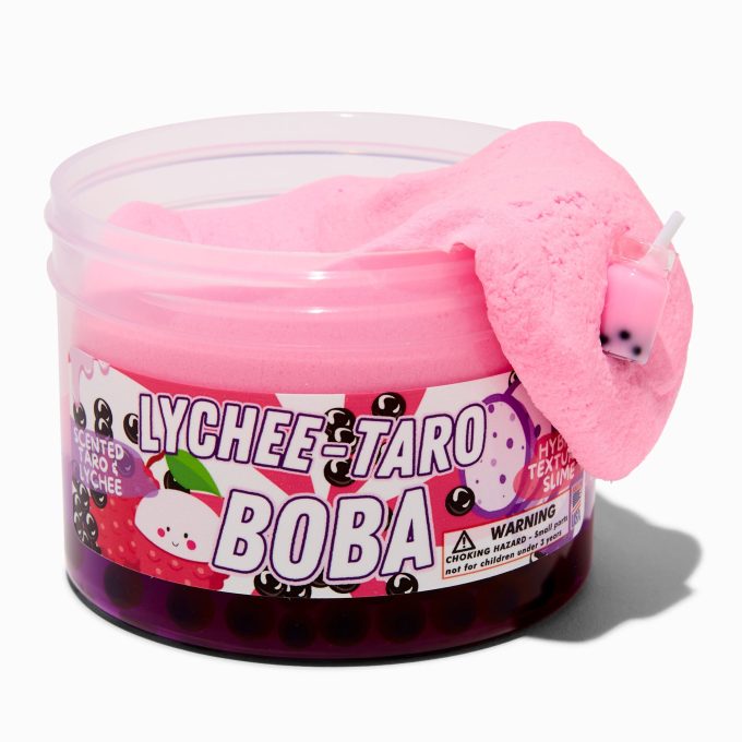 Dope Slime Scented Lychee-Taro Boba Hybrid Textured Slime