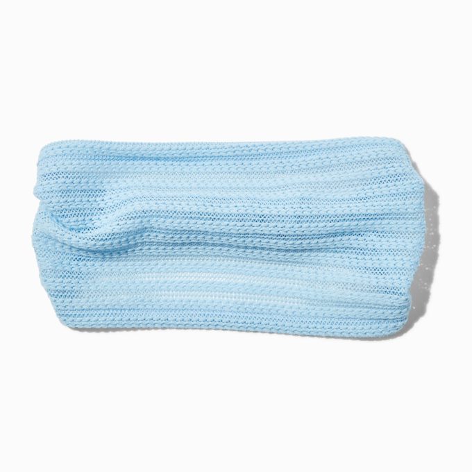 Blue Sheer Headwrap