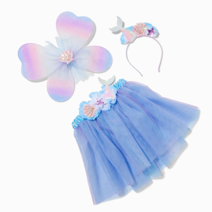 Claire's Club Blue Mermaid Dress Up Set - 3 Pack