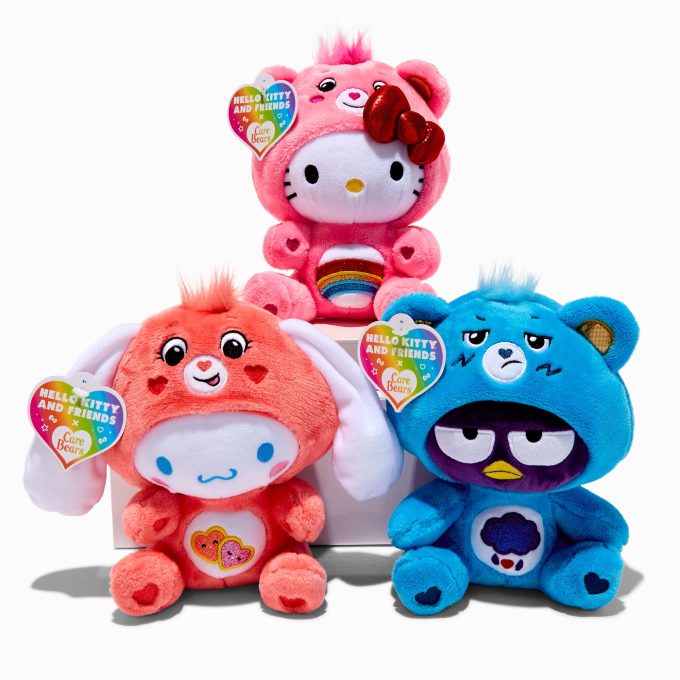 Hello Kitty® And Friends x Care Bears™ 9'' Plush Toy - Styles Vary