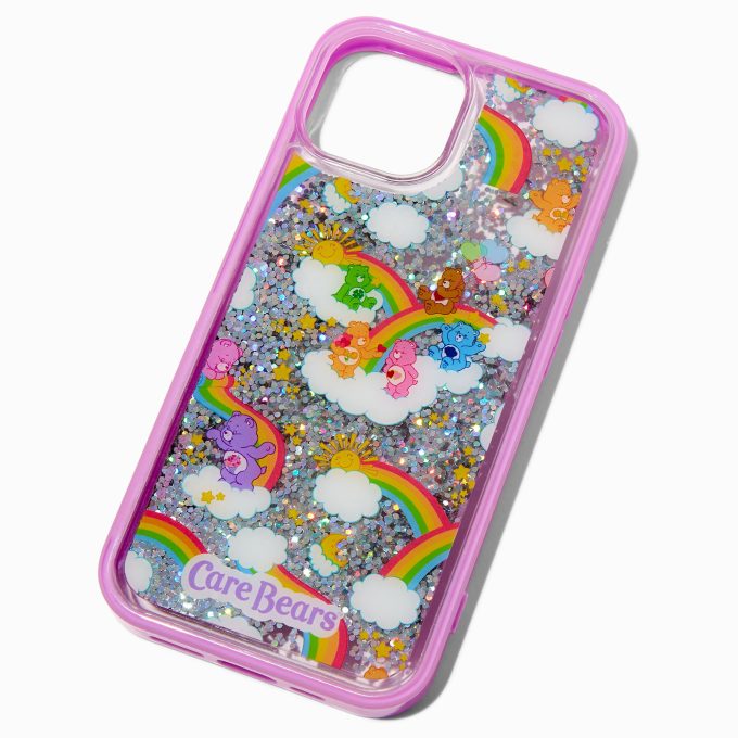 Care Bears™ Sequin Shaker Water-Filled Protective Phone Case - Fits iPhone® 13/14/15