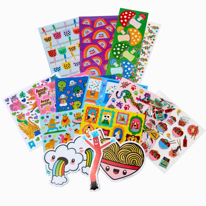 Pipstickers® Quirky Super Sparkly Sticker Sheet Set