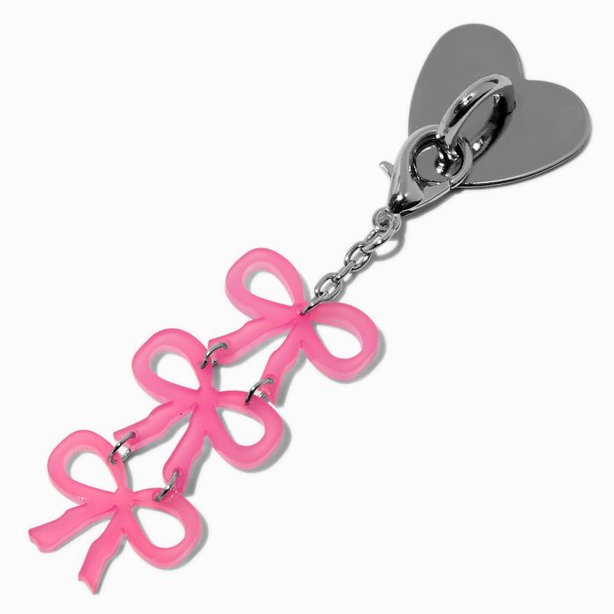 Pink Bows Sticker Tumbler Charm