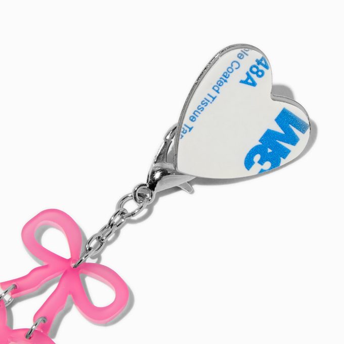 Pink Bows Sticker Tumbler Charm