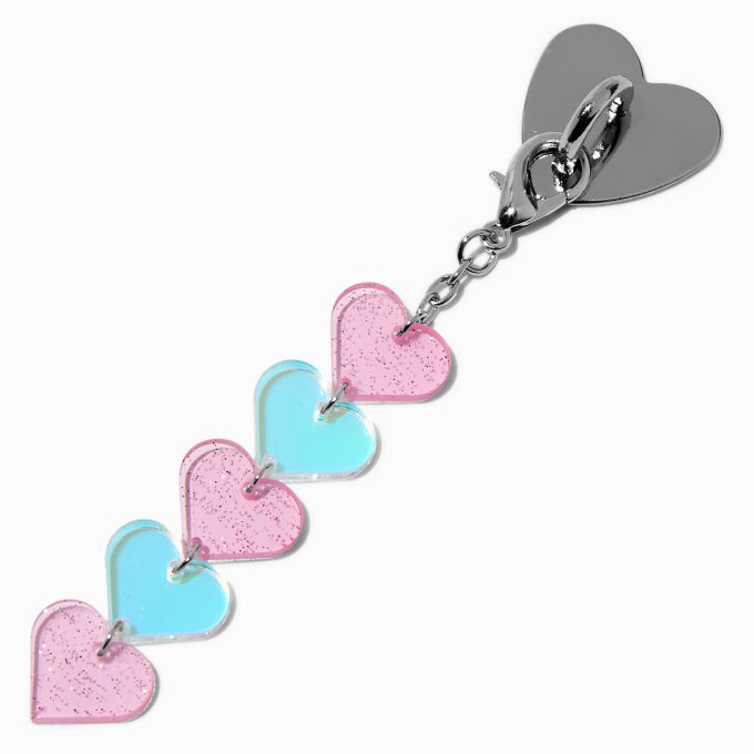 Pastel Hearts Sticker Tumbler Charm