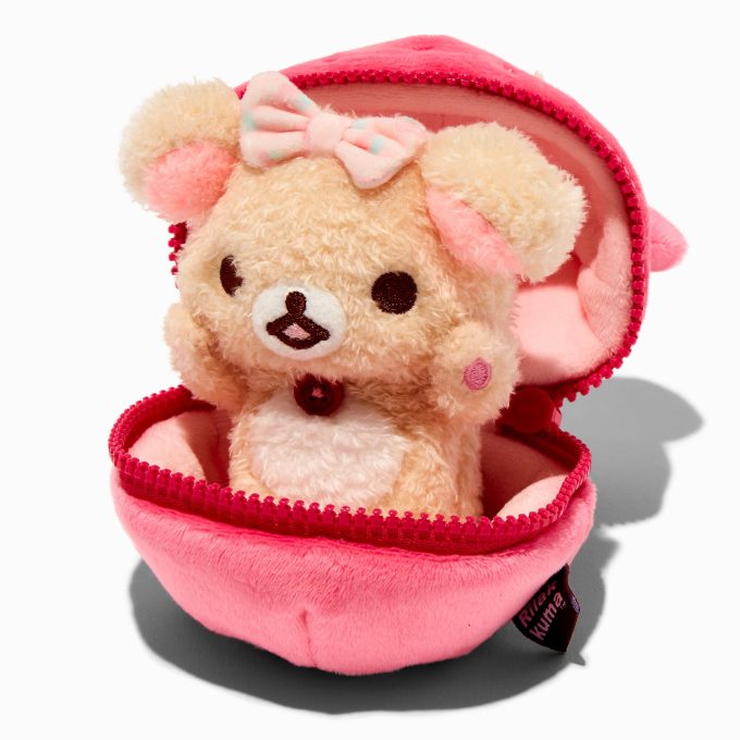 Rilakkuma™ 4'' Pink Strawberry & Bear Plush Toy