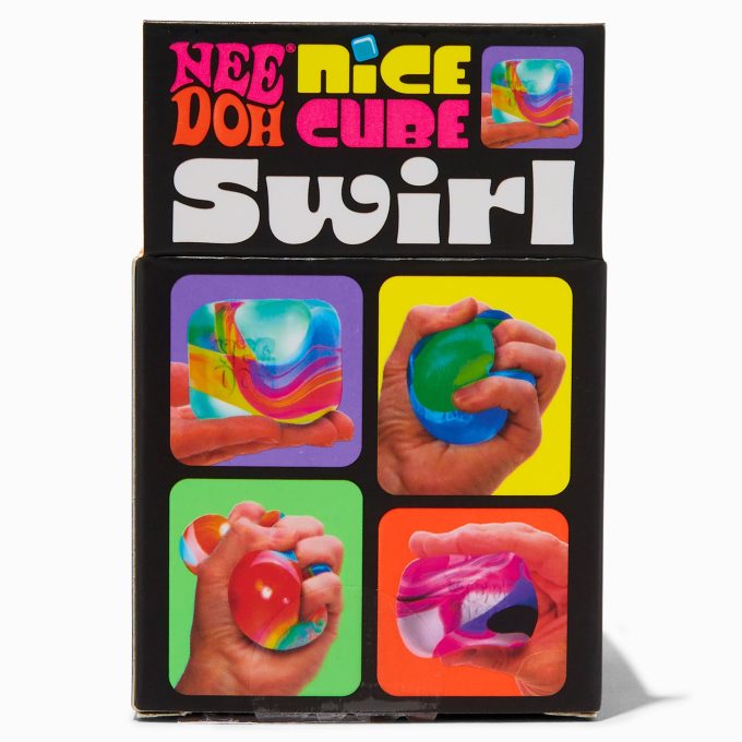Schylling® NeeDoh™ Nice Cube Swirl Fidget Toy - Styles Vary