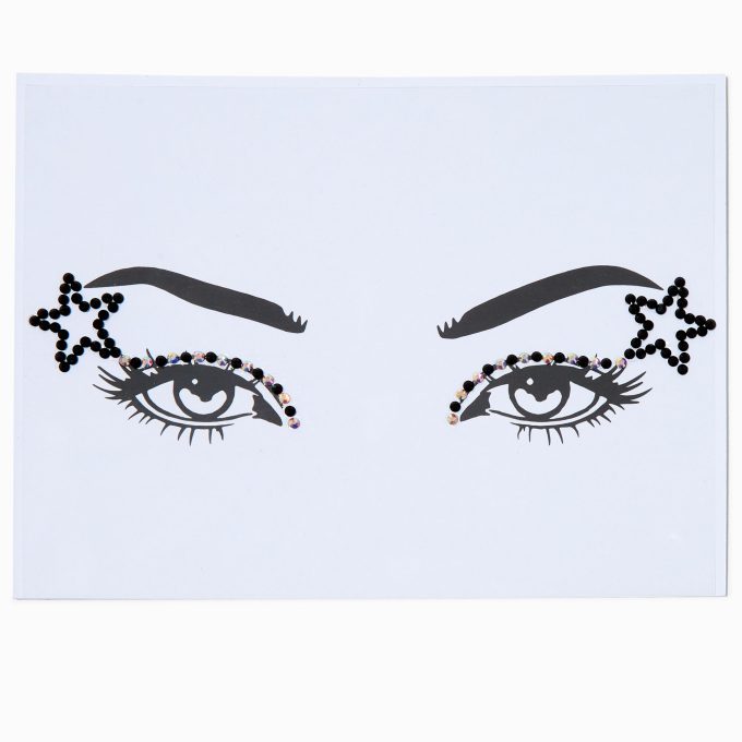 Black Star Wing Gem Liner