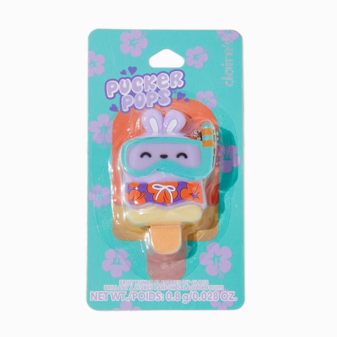Pucker Pops® Scuba Bunny Lip Gloss - Fruit Punch