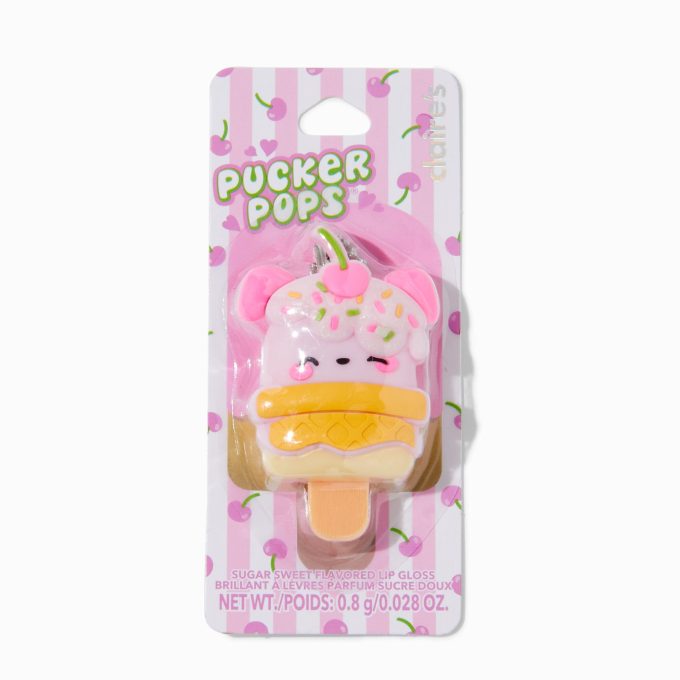Pucker Pops® Ice Cream Cone Dog Lip Gloss - Sugar Sweet
