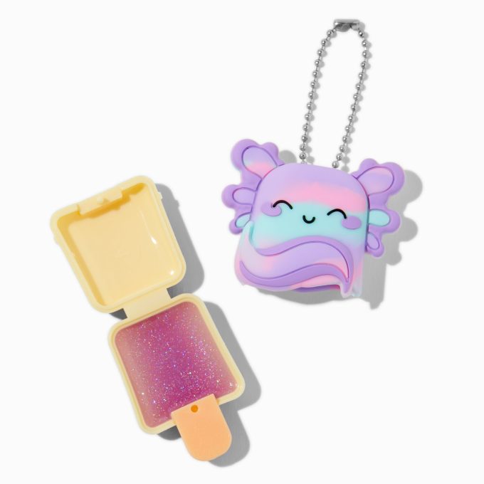Pucker Pops® Blue & Purple Axolotl Lip Gloss - Grape