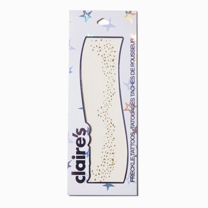 Gold Freckle Temporary Tattoos