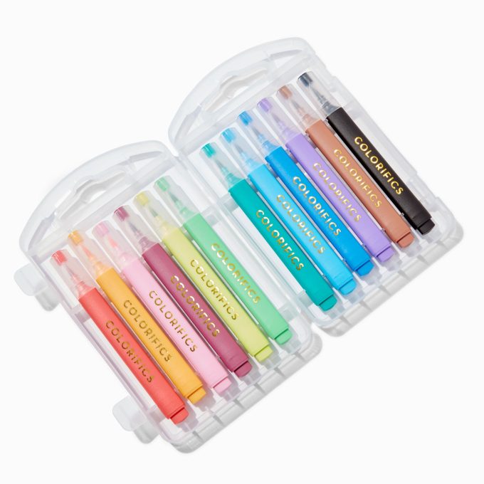 Classic Brights Watercolor Brush Tip Marker Set - 12 Pack
