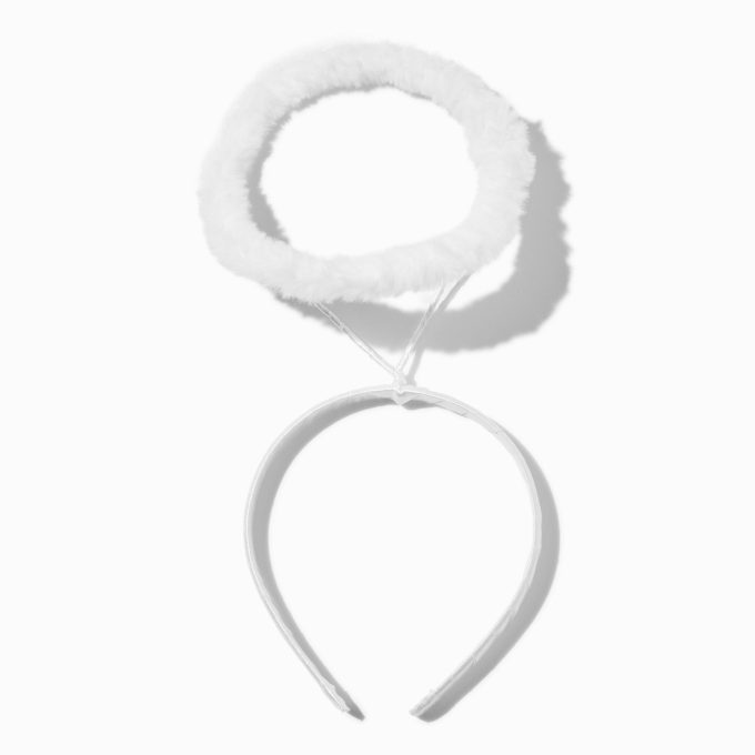 Claire's Club White Angel Halo Headband