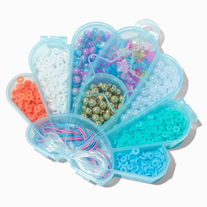 Blue Clamshell Make-It-Yourself Bead Kit