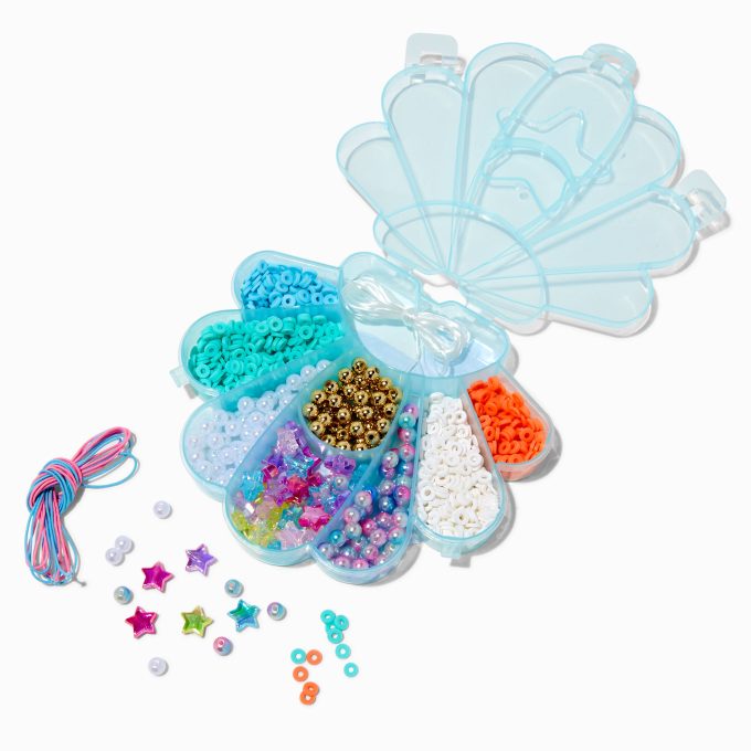 Blue Clamshell Make-It-Yourself Bead Kit