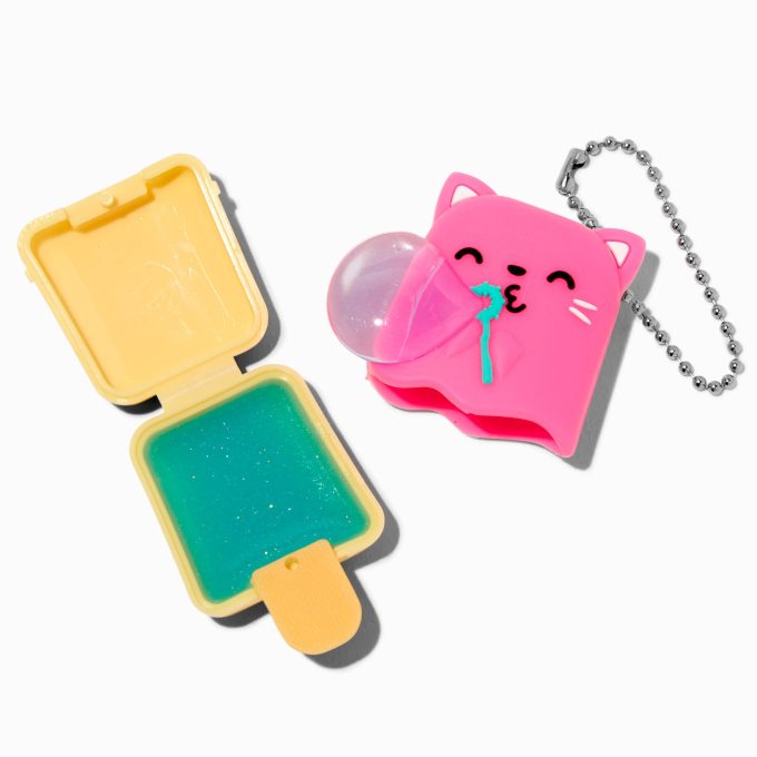 Pucker Pops® Bubble Cat Lip Gloss - Blue Raspberry