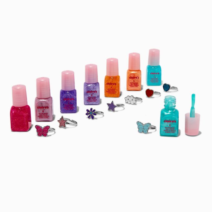 Claire's Club Sunset Peel-Off Nail Polish Set - 8 Pack