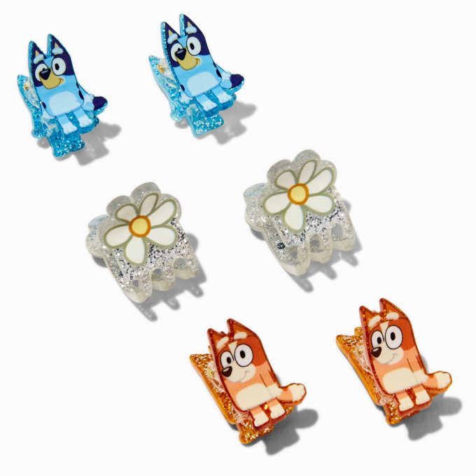 Bluey Mini Hair Claws - 6 Pack