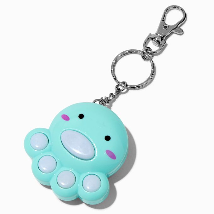 Light-Up Octopus Game Keychain