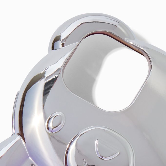 Purple Ombré Chrome Bear Phone Case - - Fits iPhone® 13/14/15