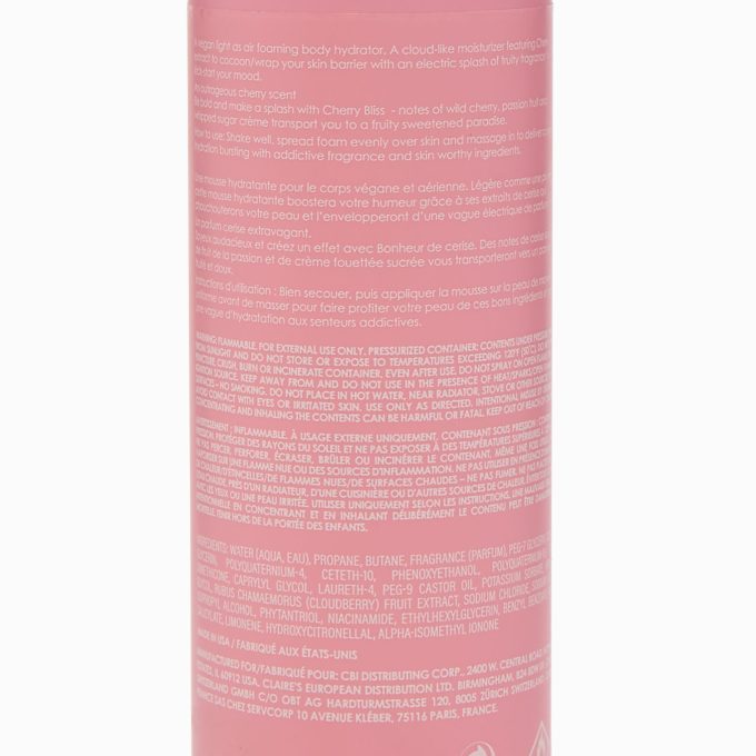C by Claire's Cherry Bliss Quench Foam Hydrator