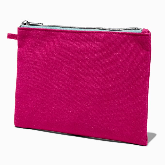 DIY Pink Nylon Pouch