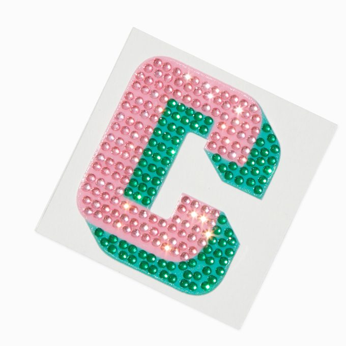 Pixigems™ by Pipstickers® Initial Sticker - C