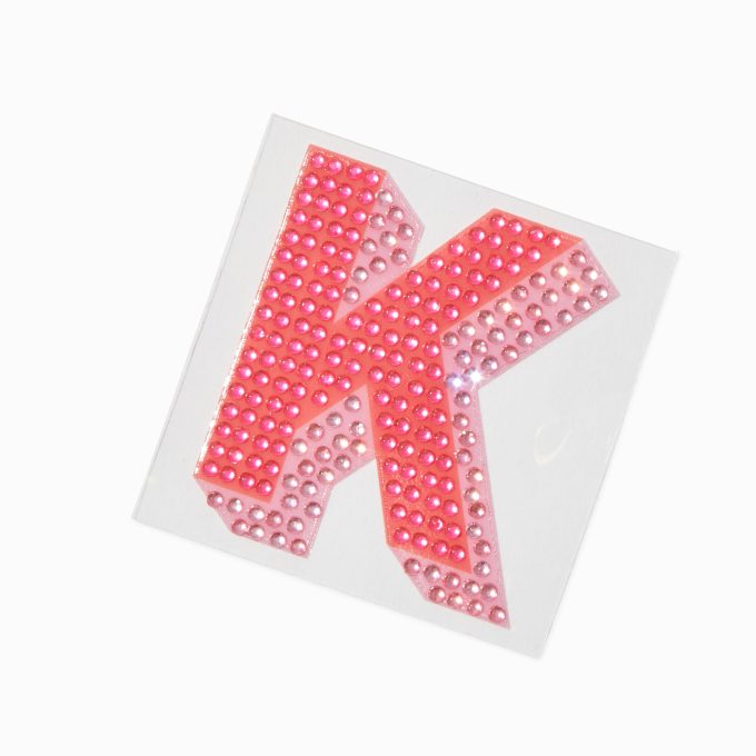Pixigems™ by Pipstickers® Initial Sticker - K
