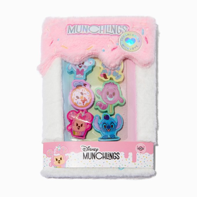 Disney Munchlings Series 1 Furry Notebook & Eraser Set