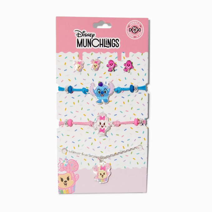 Disney Munchlings Series 1 Jewelry Set - 5 Pack