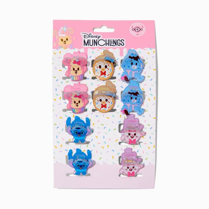 Disney Munchlings Series 1 Mini Hair Claws - 10 Pack