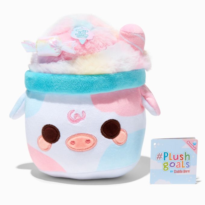#Plush Goals by Cuddle Barn® 7'' Cotton Candy Mooshake Plush Toy
