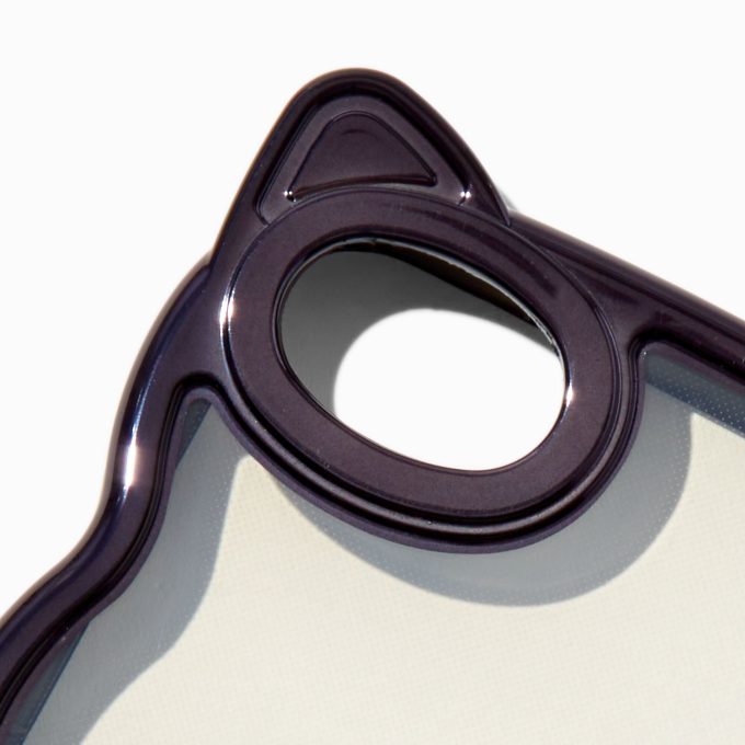Black Cat Trim Wavy Phone Case - Fits iPhone® 6/7/8/SE