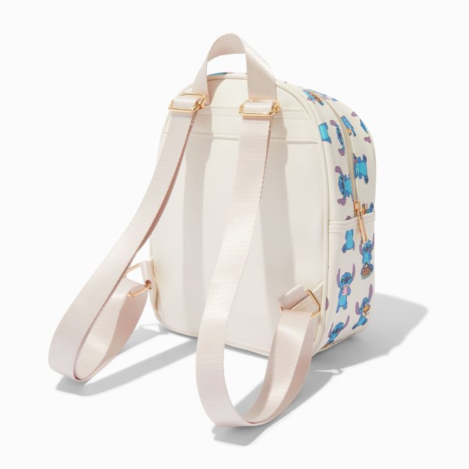 Disney Stitch Claire's Exclusive Cozy Backpack
