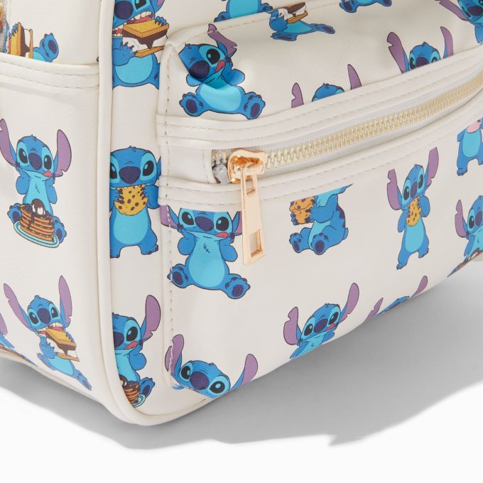 Disney Stitch Claire's Exclusive Cozy Backpack