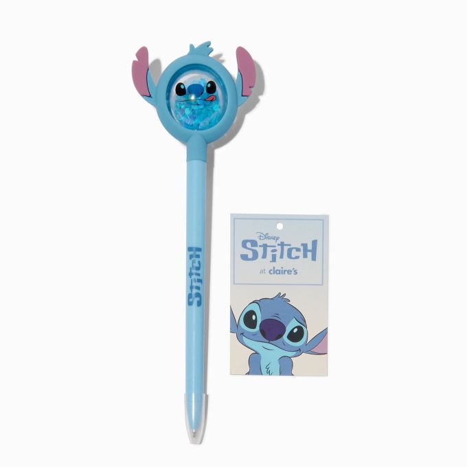 Disney Stitch Claire's Exclusive 3D Water-Filled Pen