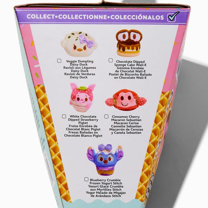 Disney Munchlings Series 1 Scented Single Serve Collectible Plush Blind Bag - Styles Vary