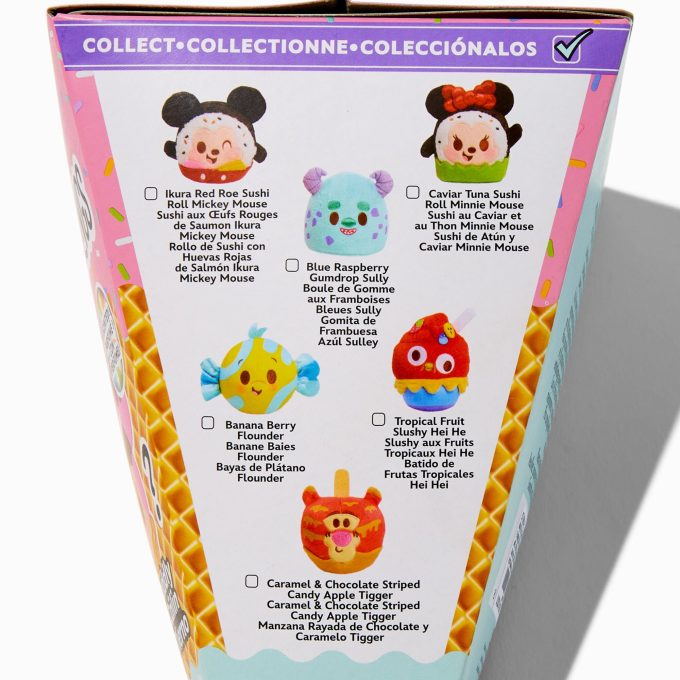 Disney Munchlings Series 1 Scented Single Serve Collectible Plush Blind Bag - Styles Vary