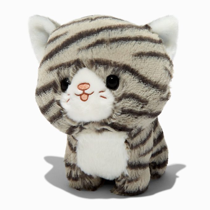 Teddy Pets™ 7'' Gray Tabby Cat Plush Toy